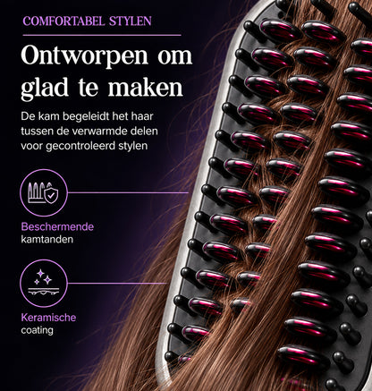 SwayTosh Silkøn Styla - Draadloze Stijlborstel - Met Beschermingskap