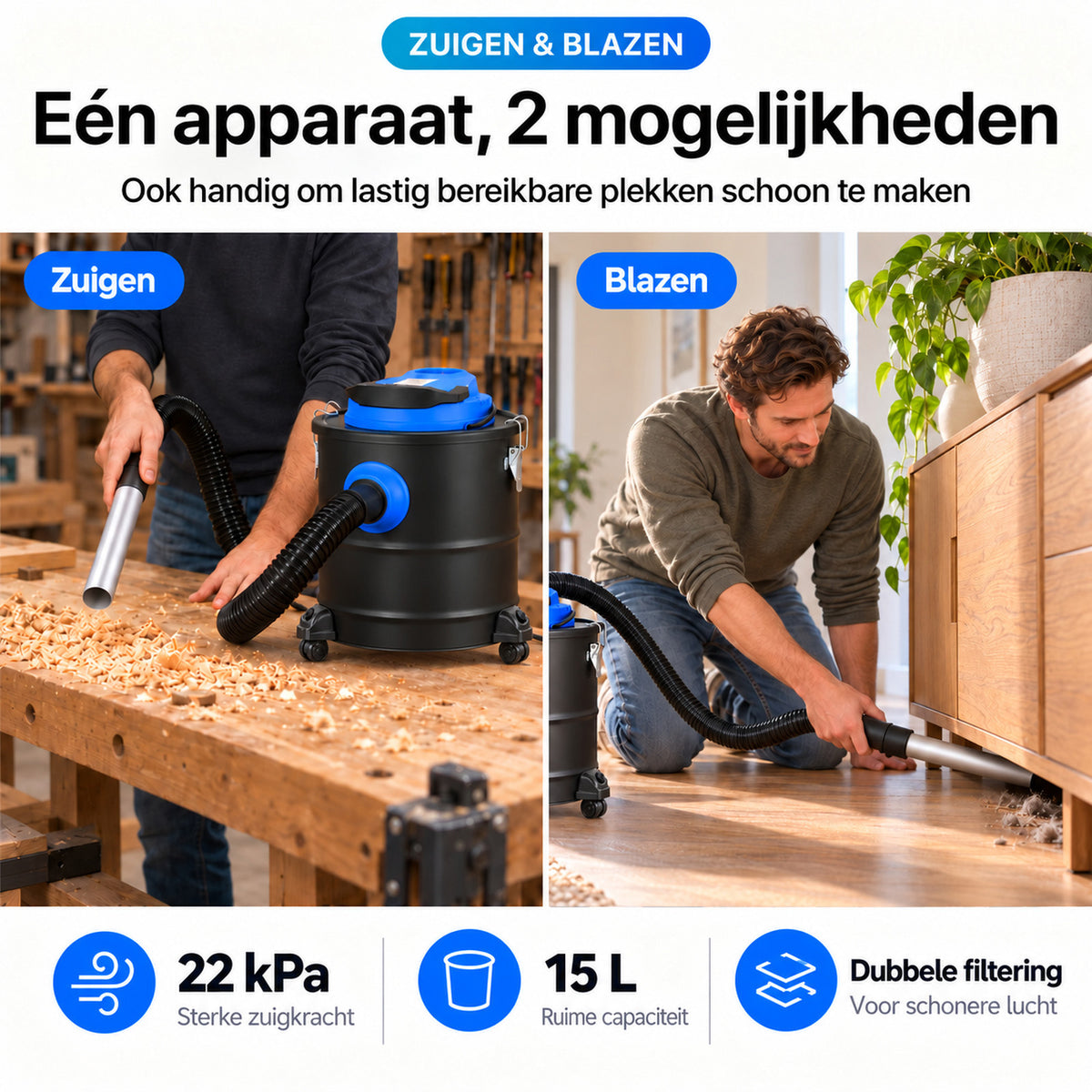 SwayTosh Aszuiger CGL ULTRA met Accessoireset – 22kPa