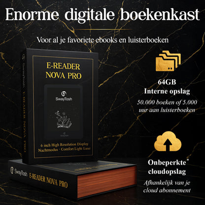 SwayTosh E-Reader NOVA PRO - 6 inch