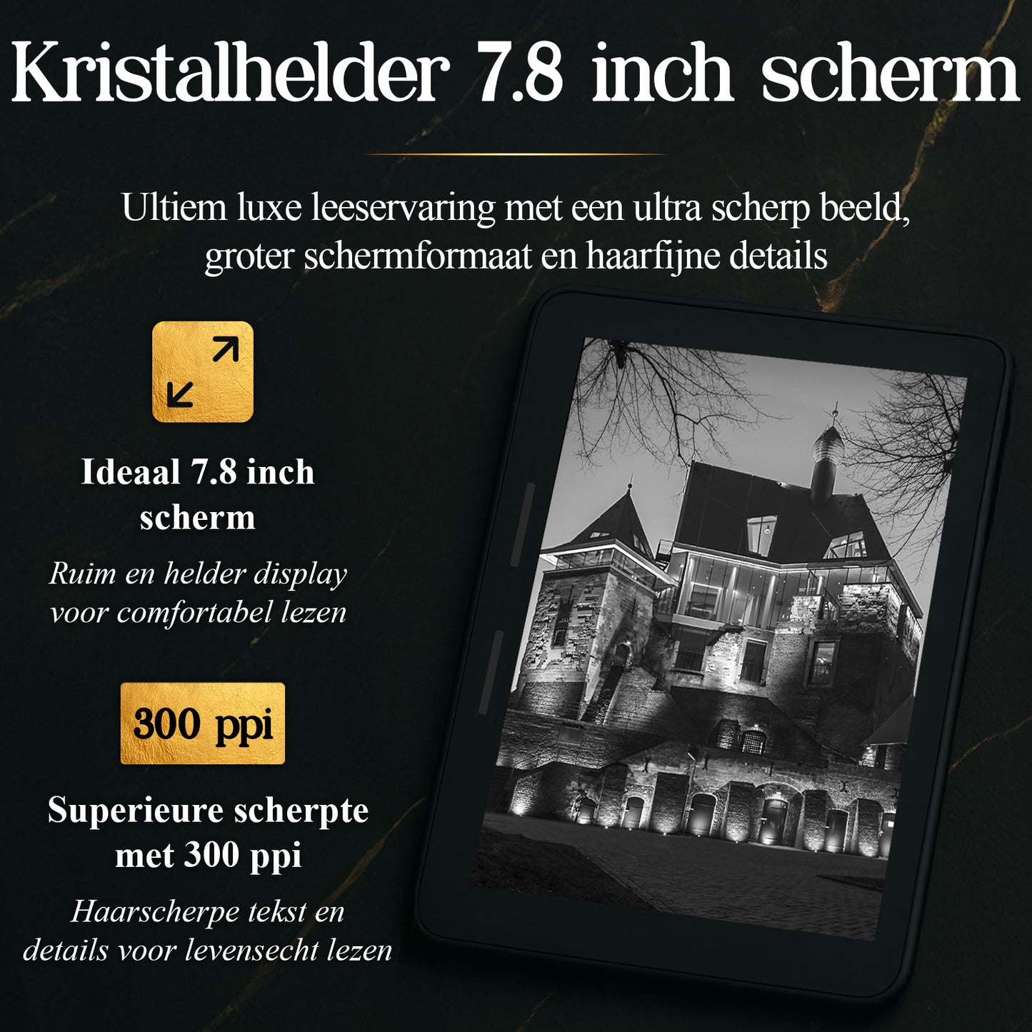 SwayTosh E-Reader NOVA GRANDE - 7.8 inch