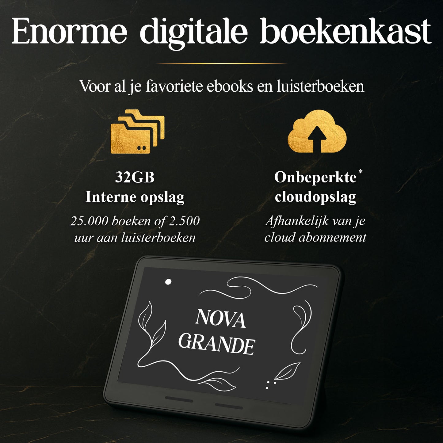 SwayTosh E-Reader NOVA GRANDE - 7.8 inch