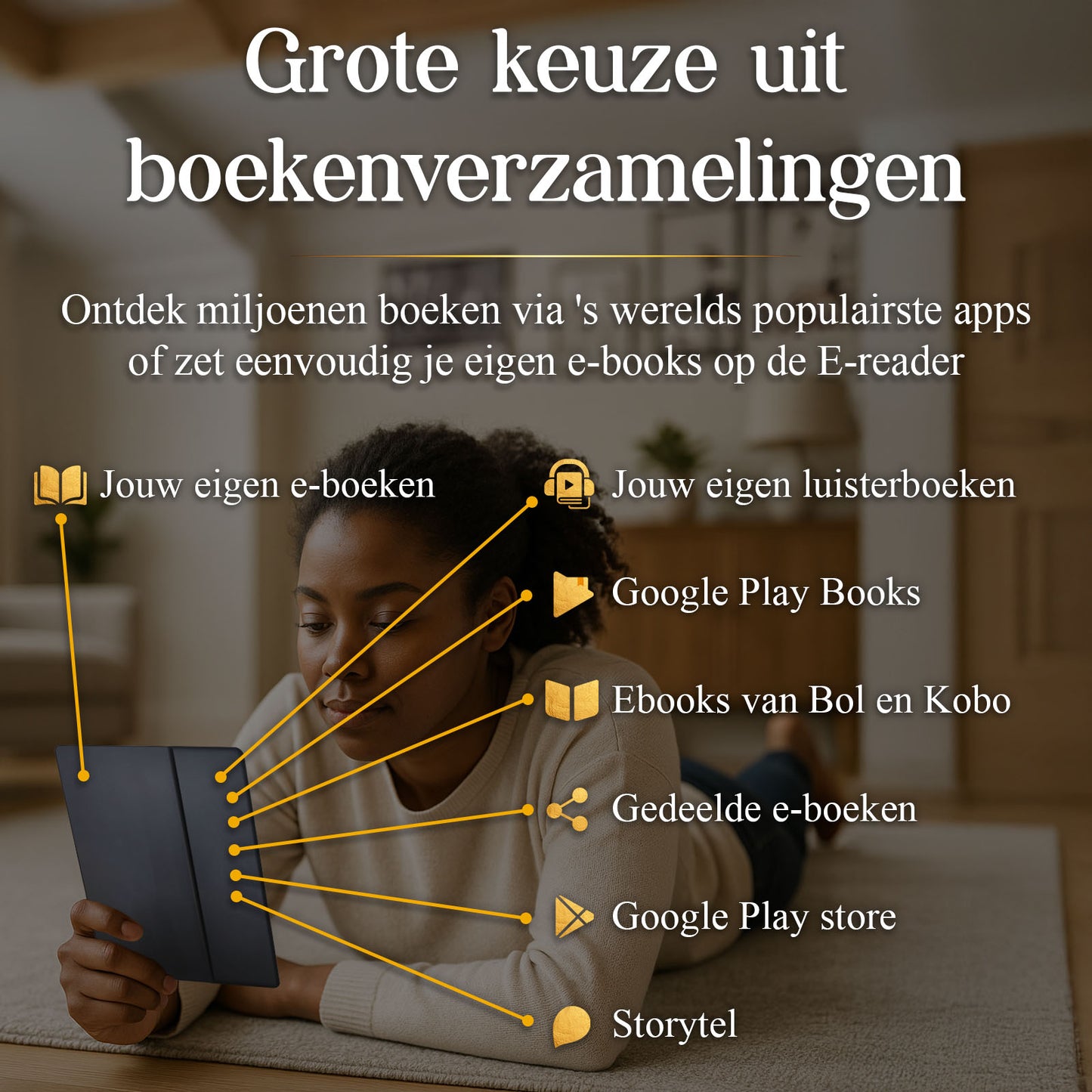 SwayTosh E-Reader NOVA GRANDE - 7.8 inch