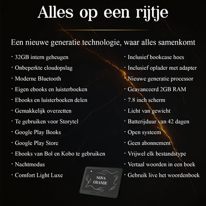 SwayTosh E-Reader NOVA GRANDE - 7.8 inch
