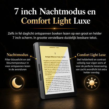 SwayTosh E-Reader NOVA GRANDE Met Stylus - 7 inch