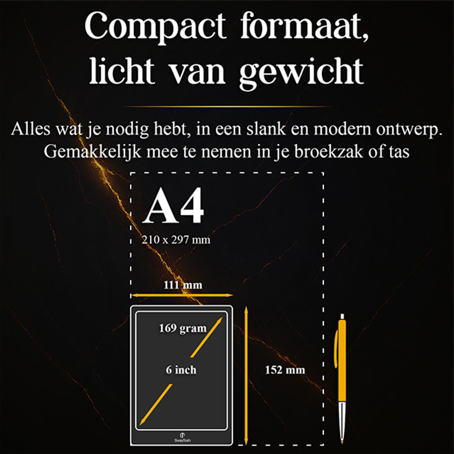 SwayTosh E-Reader NOVA PRO - 6 inch