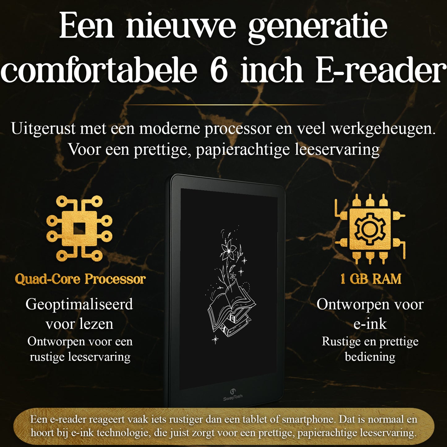 SwayTosh E-Reader NOVA PRO - 6 inch