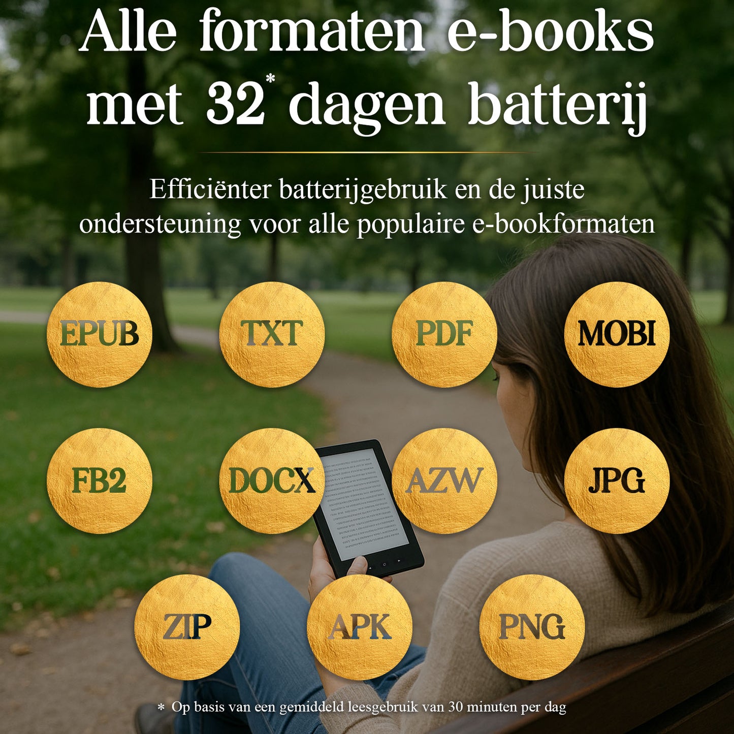 SwayTosh E-Reader NOVA SMART Met Luxe Hoes - 6 inch