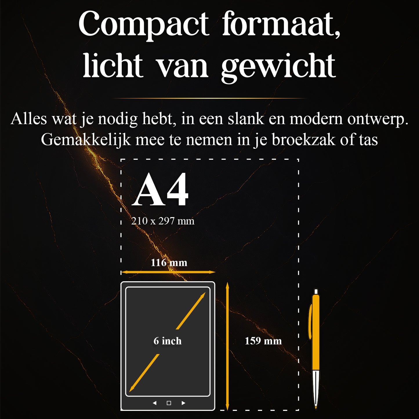 SwayTosh E-Reader NOVA SMART Met Luxe Hoes - 6 inch