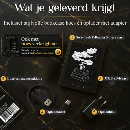 SwayTosh E-Reader NOVA SMART - 6 inch