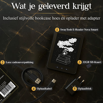 SwayTosh E-Reader NOVA SMART - 6 inch