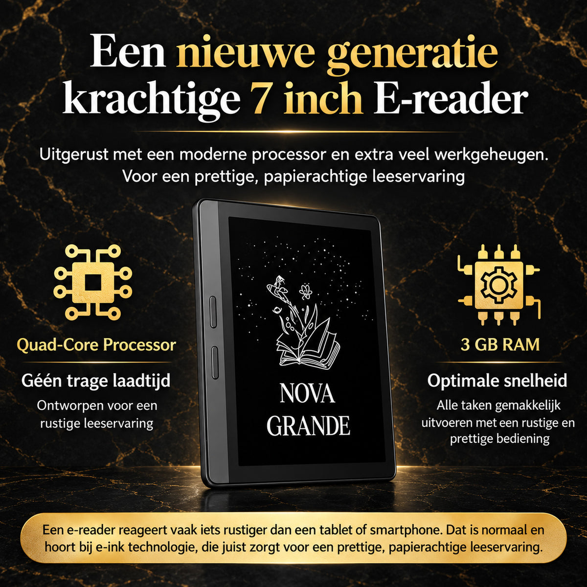 SwayTosh E-Reader NOVA GRANDE - 7 inch