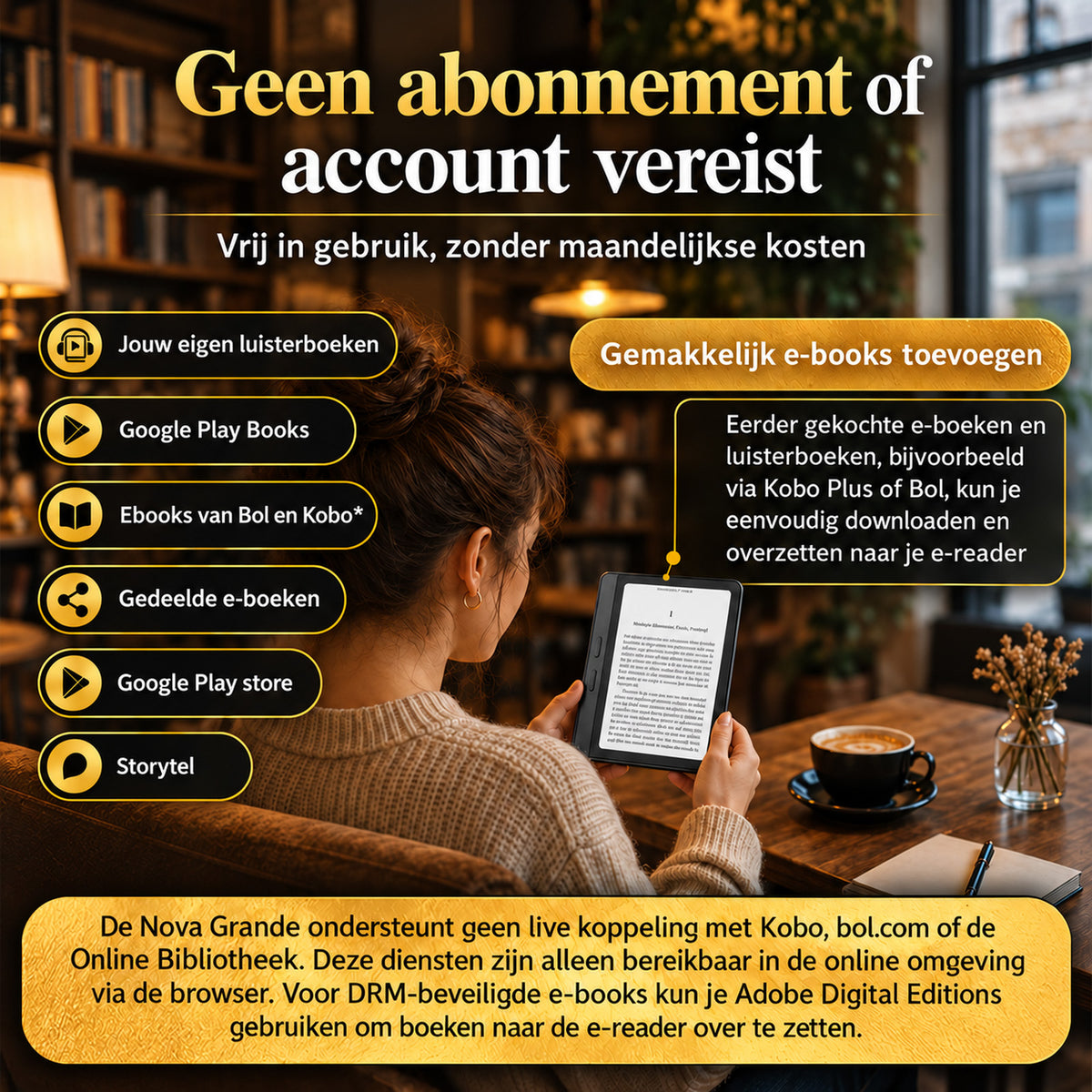 SwayTosh E-Reader NOVA GRANDE - 7 inch