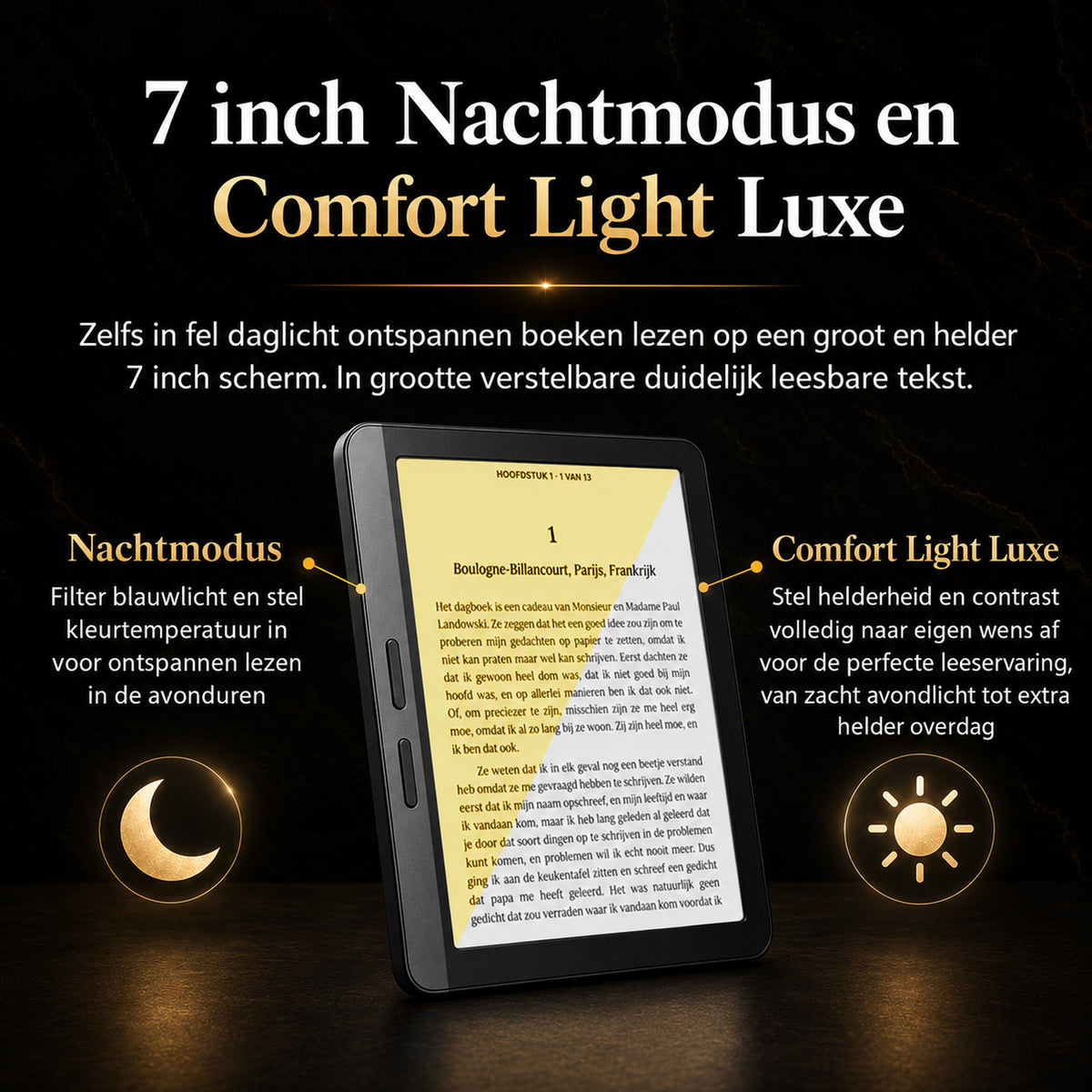 SwayTosh E-Reader NOVA GRANDE - 7 inch