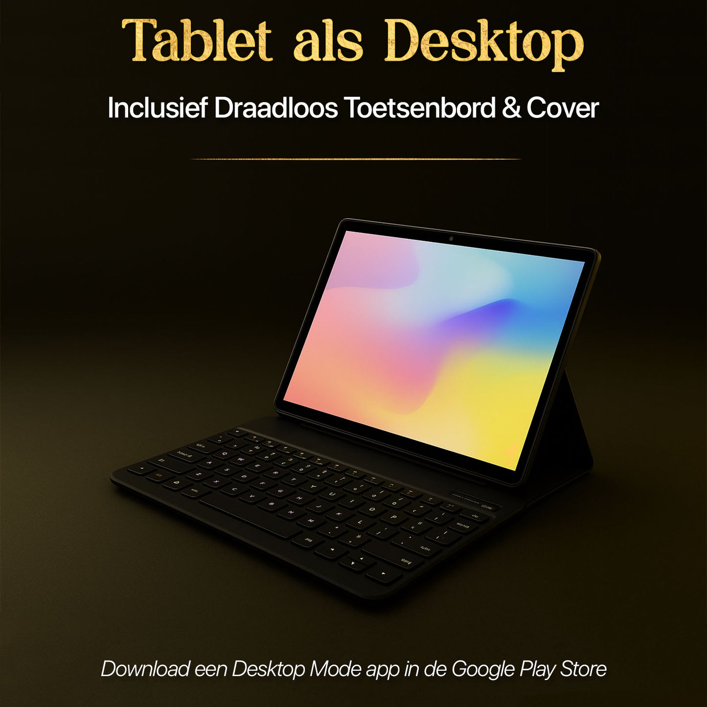 SwayTosh Tab D2 Met Keyboard Case