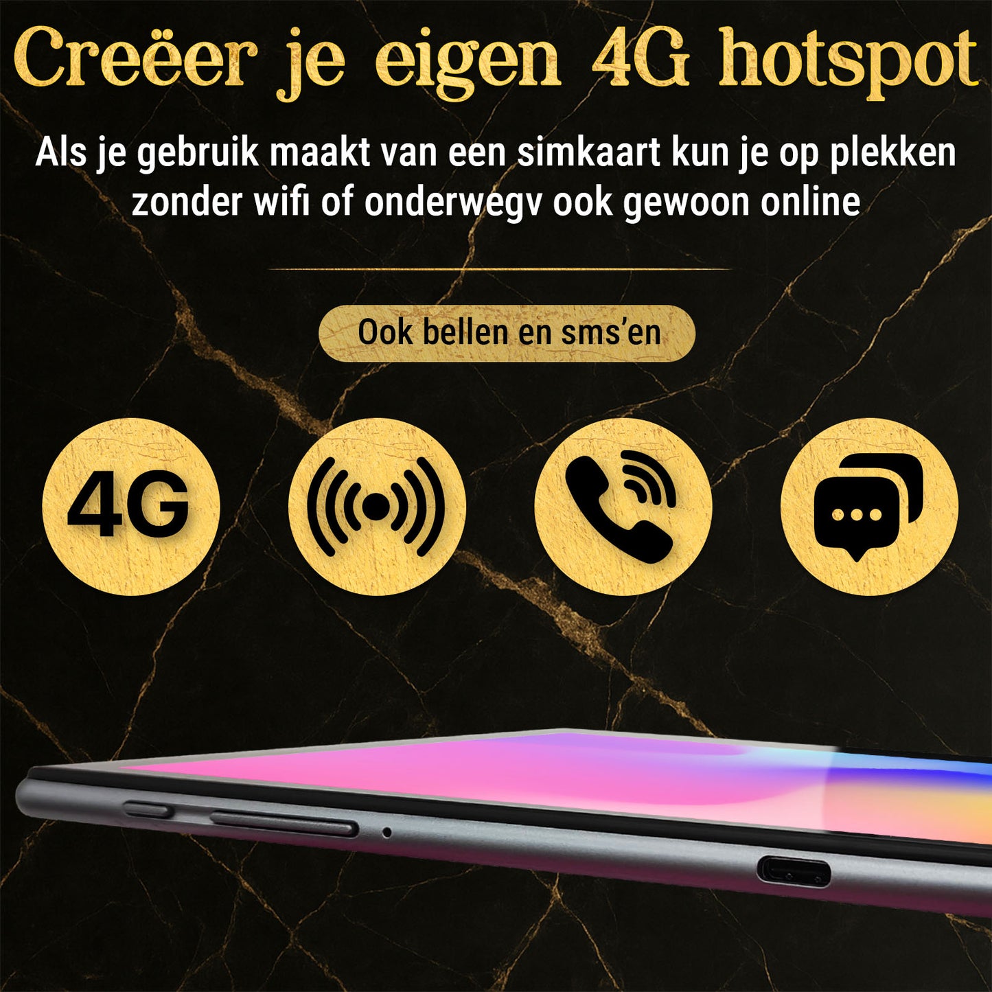 SwayTosh Tab D2 Met Keyboard Case